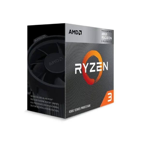 AMD Ryzen™ 3 4300G Processor – Reliable Quad-Core Performance with Integrated Radeon™ Graphics